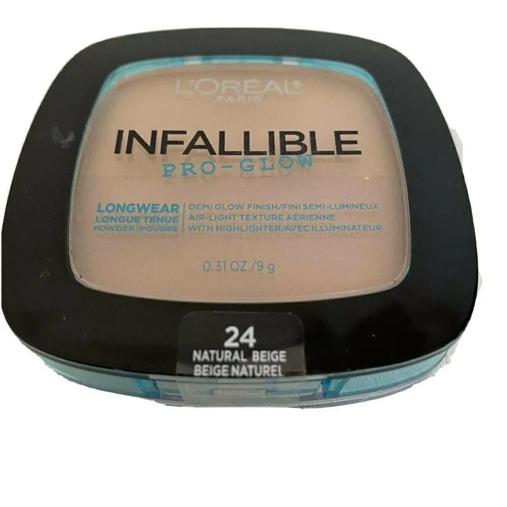 L’Oreal Infallible Pro Glow Pressed Powder Natural - Picture 1 of 4